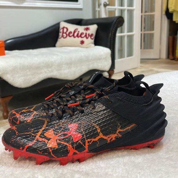 Under Armour Men's Blur Smoke 2.0 MC LE AA Football Cleats - Picture 4 of 10